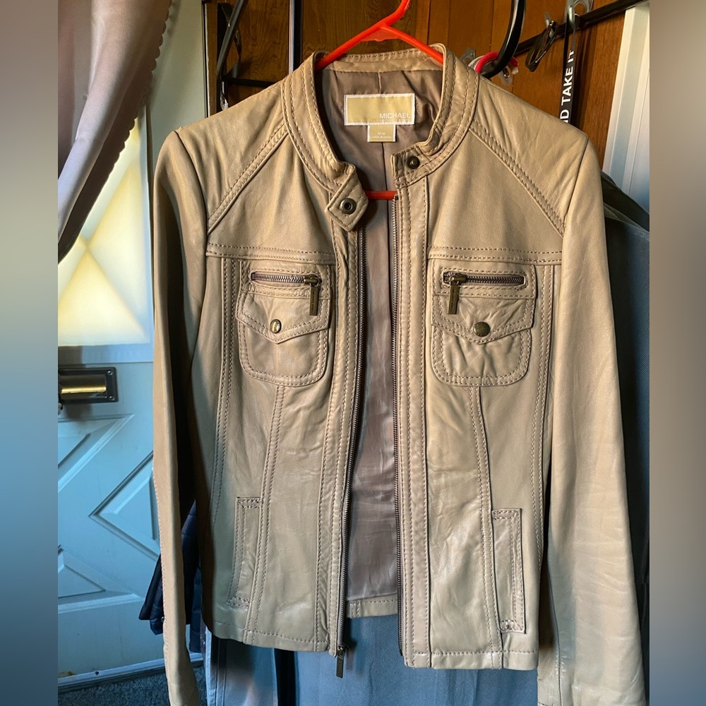 Michael Kors Leather Jacket